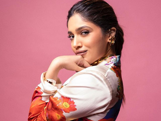 Alluring Looks Of Bhumi Pednekar  In Floral Outfit